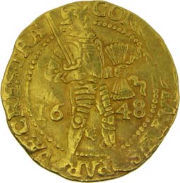 Ducat 1648 zonder punt back